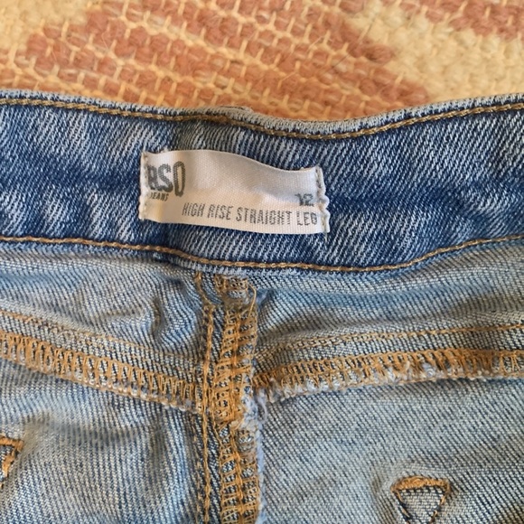 Girls High Rise Jeans - Picture 3 of 5